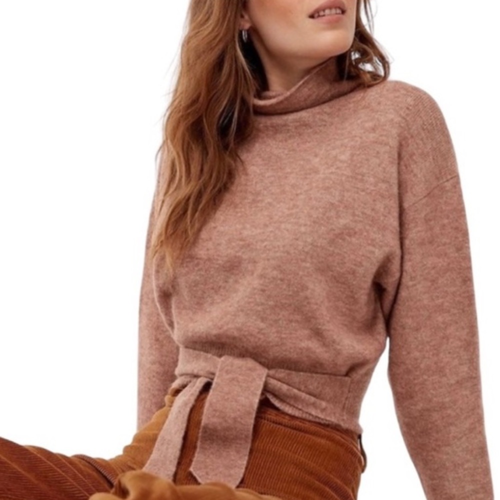 Wilfred Turtleneck Sweater - Brown